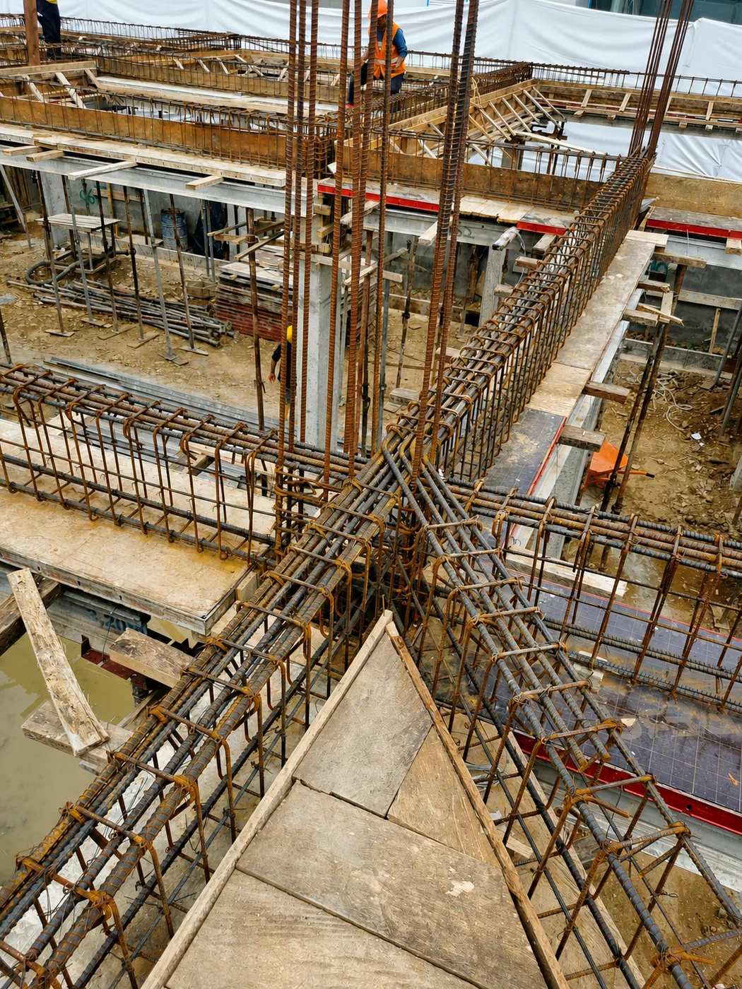 Detalle estructural coordinado durante la obra
